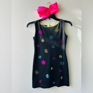 Colorful Polka Dot Kids Dress
